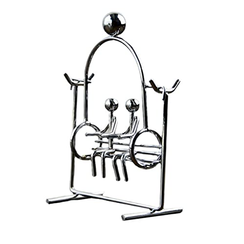 HONITANO Kunst Balancierspielzeug Schwingendes Ornament Ornament Balance Figur Desktop Deko Material Sicher Kreative Schreibtischdekoration HONITANO Kunst Balancierspielzeug Schwingendes Ornament Ornament Balance Figur Desktop Deko Material Sicher Kreative Schreibtischdekoration von HONITANO