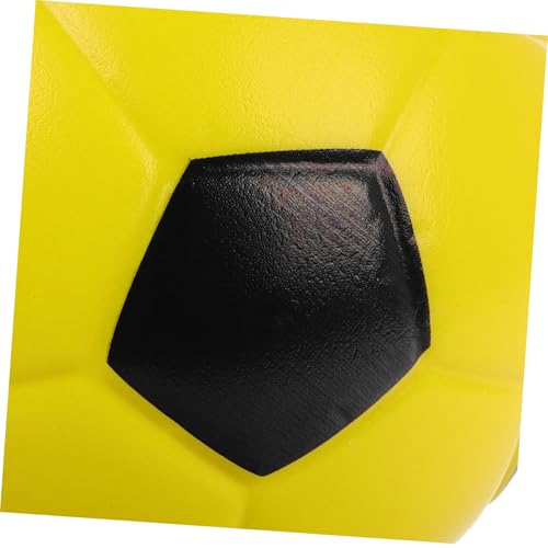 HONITANO Leiser Indoor Fußball für Weicher PU Schaum Fußball mit Solidem Kern Geräuscharm Federnder Softball für Sicheres Indoor Spiel und Möbel und Wandschutz von HONITANO