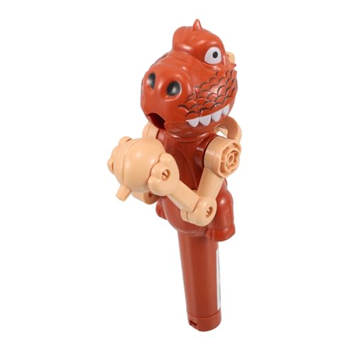 HONITANO Lollipop Robot für Lustiger Dinosaurier Lutscher Halter Halloween Süßigkeiten Aufbewahrungsspielzeug Kreatives Lollipop Launch Toy für Geburtstagsfeiern und Familienfeiern Braun HONITANO Lollipop Robot für Lustiger Dinosaurier Lutscher Halter Halloween Süßigkeiten Aufbewahrungsspielzeug Kreatives Lollipop Launch Toy für Geburtstagsfeiern und Familienfeiern Braun von HONITANO