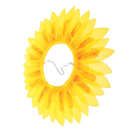 HONITANO Lustige Sonnenblumen Kopfbedeckung für Leicht und Hautfreundlich Realistisches Sonnenblumen Design für Fasching Tanzpartys Halloween und Fotografie HONITANO Lustige Sonnenblumen Kopfbedeckung für Leicht und Hautfreundlich Realistisches Sonnenblumen Design für Fasching Tanzpartys Halloween und Fotografie von HONITANO
