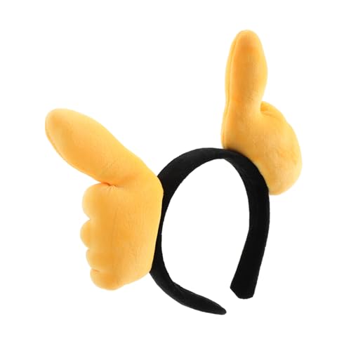 HONITANO Lustiges Haarband Mit Handgesten Weihnachts-foto-requisite Plüsch-neuheit Dekorative Kopfbedeckung Für Feiern Von Kindern Und Erwachsenen HONITANO Lustiges Haarband Mit Handgesten Weihnachts-foto-requisite Plüsch-neuheit Dekorative Kopfbedeckung Für Feiern Von Kindern Und Erwachsenen von HONITANO
