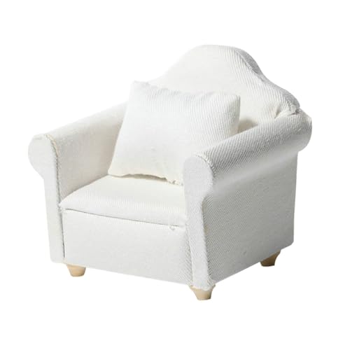 HONITANO Maßstab Realistisches Mini Sofa Miniaturmöbel für Puppenhaus Dekoration von HONITANO