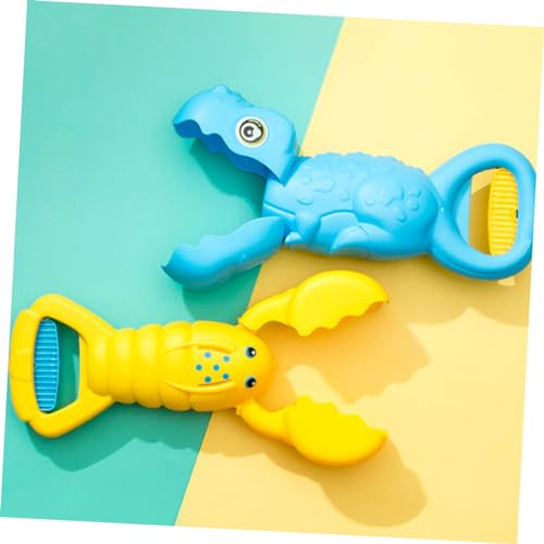 HONITANO Mechanischer Alligator Greifer Greifzange Cartoon Design Müllaufnahme Spaß Lernspielzeug Blau für Mädchen Jungen HONITANO Mechanischer Alligator Greifer Greifzange Cartoon Design Müllaufnahme Spaß Lernspielzeug Blau für Mädchen Jungen von HONITANO