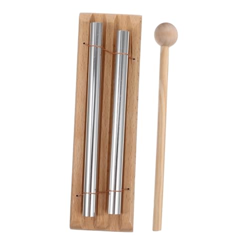 HONITANO Meditationsklangstab Percussion Instrument aus Holz und Metall mit Weichem Schlägel Lustiges Musikspielzeug für Yoga Fördert Hand Auge koordination und Musikalische Früherziehung HONITANO Meditationsklangstab Percussion Instrument aus Holz und Metall mit Weichem Schlägel Lustiges Musikspielzeug für Yoga Fördert Hand Auge koordination und Musikalische Früherziehung von HONITANO