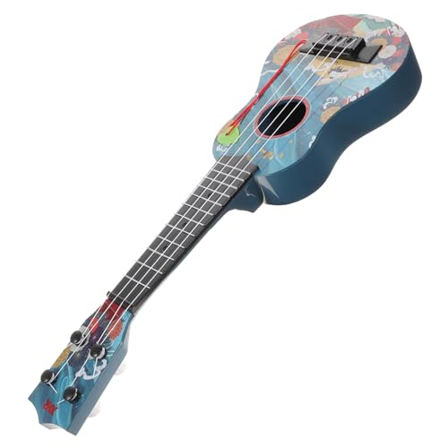 HONITANO Mini Gitarre für Einstellbare Saiten Langlebiges Kunststoffspielzeug Musikinstrument für Anfänger Design für Laune für Kreative Spielstunden HONITANO Mini Gitarre für Einstellbare Saiten Langlebiges Kunststoffspielzeug Musikinstrument für Anfänger Design für Laune für Kreative Spielstunden von HONITANO