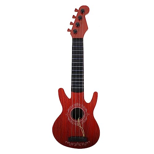 HONITANO Mini Gitarre für Rote Ukulele Musikinstrument für Anfänger Pädagogisches zur des Musikalischen Talents für Jungen und Mädchen HONITANO Mini Gitarre für Rote Ukulele Musikinstrument für Anfänger Pädagogisches zur des Musikalischen Talents für Jungen und Mädchen von HONITANO