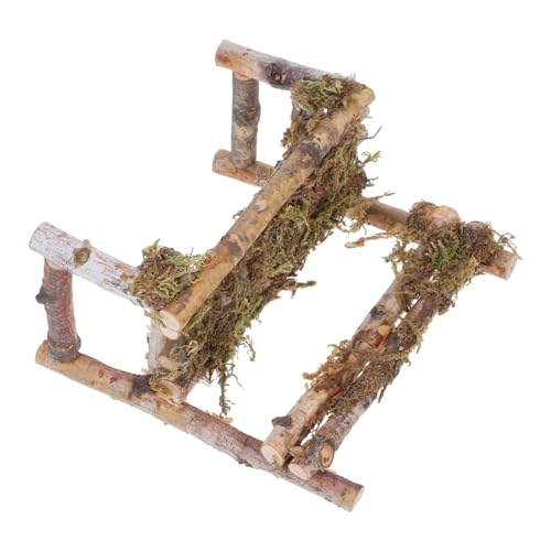 HONITANO Mini Holzstuhl Dekoration für Puppenhaus Handgefertigter Miniaturstuhl aus Birkenholz für Mikrolandschaften und Fensteranzeigen Charmantes Zubehör HONITANO Mini Holzstuhl Dekoration für Puppenhaus Handgefertigter Miniaturstuhl aus Birkenholz für Mikrolandschaften und Fensteranzeigen Charmantes Zubehör von HONITANO
