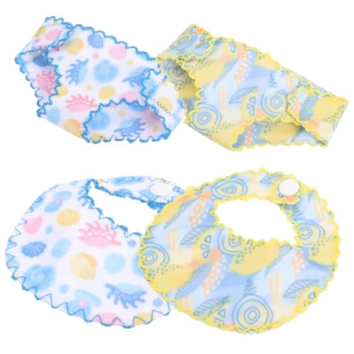 HONITANO Mini Puppenunterwäsche mit Elastischen Höschen und Spucktuch für Mädchenpuppen Verstellbare Leichte und Realistische Puppenkleidung Zubehör für Rollenspiele und Eltern Junge von HONITANO
