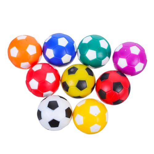 HONITANO Mini Tischfußballbälle aus Robustem Kunststoff Buntes Farben Langlebig und Kompakt für Tischkicker Spiele Zuhause Büro Party und Schule für Kleine Räume und Mobiles Spiel von HONITANO