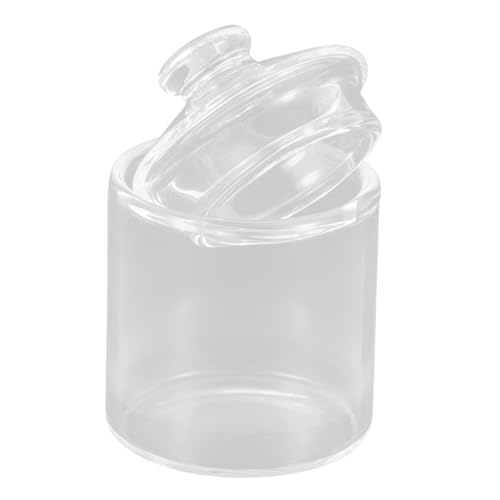 HONITANO Mini-bonbonglas Süssigkeiten Süßigkeiten Dollhouse Decor Bonbonglas Aus Glas Apothekergläser Gläser Für Hochzeitsdeko Transparent von HONITANO
