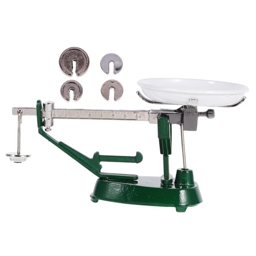 HONITANO Miniaturisierte Balance Waage Für Puppenhäuser Dekoratives Zubehör Für Mini-häuser Spielzeug Küchen Und Gärten Für Kreative Arrangements Und Lernspielzeug HONITANO Miniaturisierte Balance Waage Für Puppenhäuser Dekoratives Zubehör Für Mini-häuser Spielzeug Küchen Und Gärten Für Kreative Arrangements Und Lernspielzeug von HONITANO