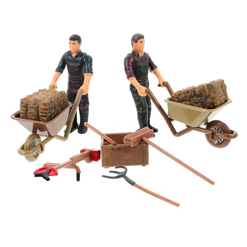 HONITANO Miniatur Bauernhof Figuren Realistische Mini Farm Tool Modelle aus Robustem Kunststoff Detailgetreue Dekoration für Garten Sandtisch und DIY Landschaftsbau Pädagogisches HONITANO Miniatur Bauernhof Figuren Realistische Mini Farm Tool Modelle aus Robustem Kunststoff Detailgetreue Dekoration für Garten Sandtisch und DIY Landschaftsbau Pädagogisches von HONITANO