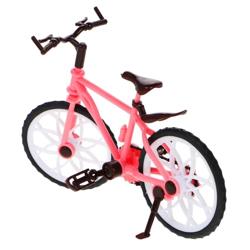 HONITANO Miniatur Dirt Bike Figurine mit Austauschbaren Teilen Detailreiches Modellornament für Puppenhaus Kreatives DIY Sicherer Finger Scooter von HONITANO