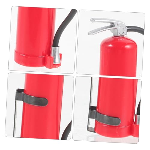 HONITANO Miniatur Feuerlöscher Dekoration Plastik Feuerlöscher DIY Mini Auto Zubehör mit Aufhängevorrichtung für Rc Kletterauto von HONITANO