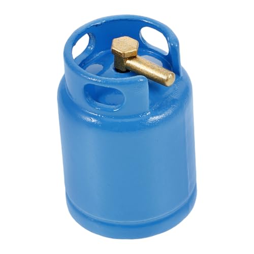 HONITANO Miniatur Gaszylinder Modell Küchenzubehör Puppenhaus Dekoration DIY Mini Haus Gasflasche für Realistische Micro Landschaft und Puppenhaus Küche Zubehör von HONITANO