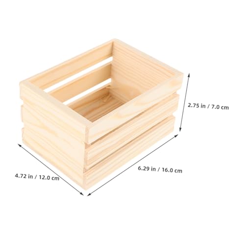 HONITANO Miniatur Holzkorb Mittelgroß für Puppenhaus DIY Mikro Landschaft Dekorationen Eleganter Mini Aufbewahrungskorb für Zubehör Praktischer Ordnungshelfer HONITANO Miniatur Holzkorb Mittelgroß für Puppenhaus DIY Mikro Landschaft Dekorationen Eleganter Mini Aufbewahrungskorb für Zubehör Praktischer Ordnungshelfer von HONITANO