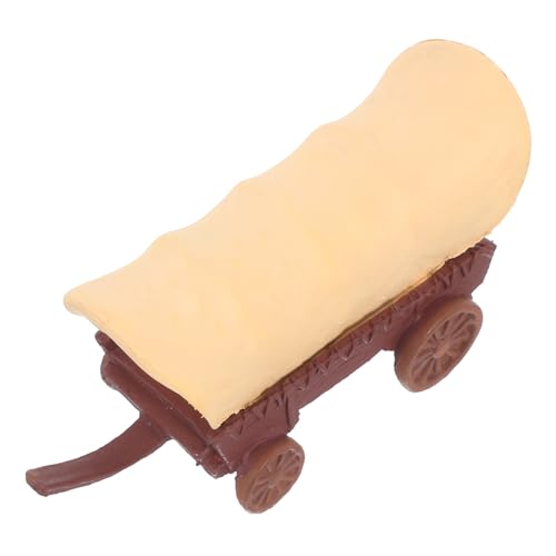 HONITANO Miniatur Kutsche Modell Miniature Wagen Dekoration Mini Garten Deko Miniatur Puppenhaus Zubehör Sandtisch Landschaftsmodell Sammlerstück von HONITANO