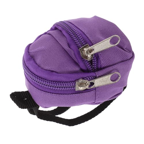 HONITANO Miniatur Rucksack aus Dekorativer Puppenhaus Rucksack Zubehör für Mini Häuser für Mini Puppen und Sammlerstücke von HONITANO