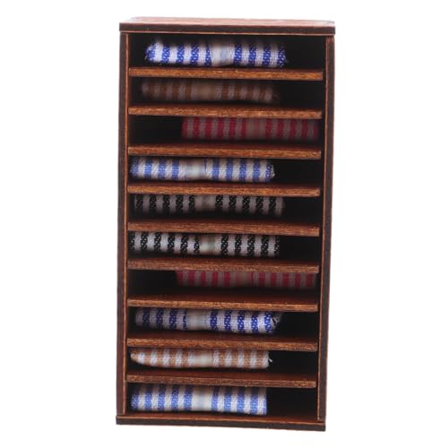 HONITANO Miniatur-seitenschrank, Maßstab 1:12, Wohnzimmermöbel, Puppenhauszubehör, Lagerschrank, DIY-Spielzeug Für Kinder, Realistische Miniaturmöbel, Modell, Puppenhauszubehör, von HONITANO