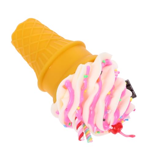 HONITANO Modell Einer Eistüte lustiges Eiscreme Modell Niedliches Modell Eiscreme Simulations-Eiscreme gefälscht Zapfen deko künstliche Eiscreme-Requisite Realistisches PVC HONITANO Modell Einer Eistüte lustiges Eiscreme Modell Niedliches Modell Eiscreme Simulations-Eiscreme gefälscht Zapfen deko künstliche Eiscreme-Requisite Realistisches PVC von HONITANO