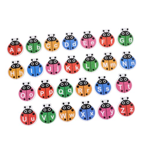 HONITANO Montessori Alphabet Matching für Buchstaben Karten Tier Wort Lernspiel Vorschule ABC Buchstabenerkennung Sicher und Pädagogisch Frühe Lernaktivität von HONITANO