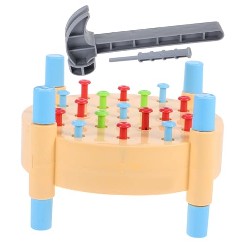 HONITANO Montessori Hammer Pounding Buntes Holzspiel für Hand Auge koordination und Konzentration Frühförderung Interaktives Kinderspiel für Eltern Junge Mädchen aktivitäten HONITANO Montessori Hammer Pounding Buntes Holzspiel für Hand Auge koordination und Konzentration Frühförderung Interaktives Kinderspiel für Eltern Junge Mädchen aktivitäten von HONITANO