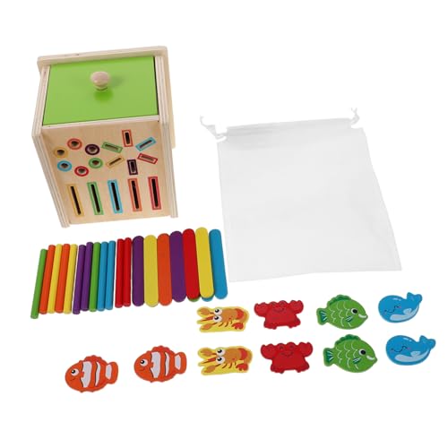 HONITANO Montessori Holz Farb Formensortierspielzeug für Ab Jahren Farb Formerkennung Langlebiges Holzmaterial Fördert Kognitive Entwicklung und Eltern-Junge Mädchen-bindung HONITANO Montessori Holz Farb Formensortierspielzeug für Ab Jahren Farb Formerkennung Langlebiges Holzmaterial Fördert Kognitive Entwicklung und Eltern-Junge Mädchen-bindung von HONITANO