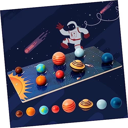 HONITANO Montessori Holzpuzzle Sonnensystem für Planeten Lernspiel Sichere Oberfläche Fördert Kreativität Motorik und Kognitive Fähigkeiten Pädagogisch Wertvolles Weltraum Puzzle HONITANO Montessori Holzpuzzle Sonnensystem für Planeten Lernspiel Sichere Oberfläche Fördert Kreativität Motorik und Kognitive Fähigkeiten Pädagogisch Wertvolles Weltraum Puzzle von HONITANO