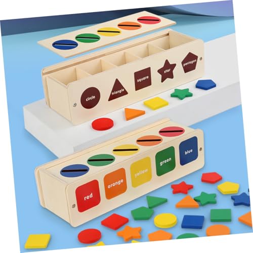 HONITANO Montessori Holzspielzeug Lernset Ab Jahre Motorikförderndes Farben Formensortierspiel Pädagogisches Feinmotorikspielzeug für Kleinkinder Handliches Lernset zur Frühkindlichen HONITANO Montessori Holzspielzeug Lernset Ab Jahre Motorikförderndes Farben Formensortierspiel Pädagogisches Feinmotorikspielzeug für Kleinkinder Handliches Lernset zur Frühkindlichen von HONITANO