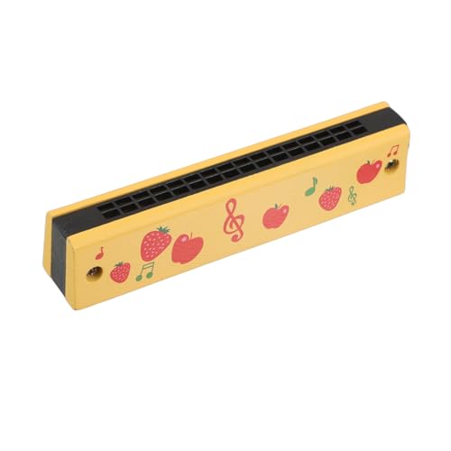 HONITANO Mundharmonika Für Mädchen Mit Fröhlichem Fruchtmuster Kompakte Und Tragbare Spielzeugharmonika Für Anfänger Für Musikalische Entdeckungen Und HONITANO Mundharmonika Für Mädchen Mit Fröhlichem Fruchtmuster Kompakte Und Tragbare Spielzeugharmonika Für Anfänger Für Musikalische Entdeckungen Und von HONITANO