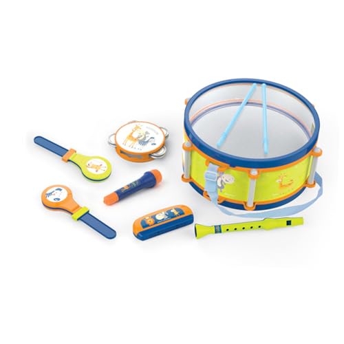 HONITANO Musikalisches kinderinstrumente musikinstrumente musikspielzeug Musikspielzeug Set Schlagzeug für Bausatz Schlaginstrument HONITANO Musikalisches kinderinstrumente musikinstrumente musikspielzeug Musikspielzeug Set Schlagzeug für Bausatz Schlaginstrument von HONITANO