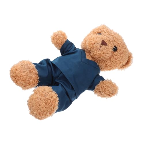 HONITANO Niedlicher Pflegebär Plüschspielzeug mit Weichem Stoff Einzigartiges Krankenschwester-Outfit zur Pflegeabschlussfeier und Medizinischen Dekoration HONITANO Niedlicher Pflegebär Plüschspielzeug mit Weichem Stoff Einzigartiges Krankenschwester-Outfit zur Pflegeabschlussfeier und Medizinischen Dekoration von HONITANO