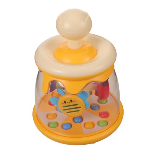 HONITANO Niedliches Insekten Motiv Springball mit Drück und Drehfunktion Montessori Lernspielzeug Feinmotorik Gleichgewicht und Sensorischer Entwicklung für Kleinkinder HONITANO Niedliches Insekten Motiv Springball mit Drück und Drehfunktion Montessori Lernspielzeug Feinmotorik Gleichgewicht und Sensorischer Entwicklung für Kleinkinder von HONITANO