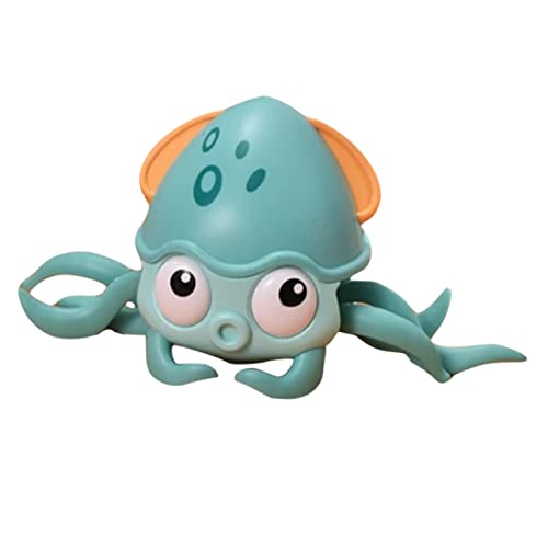 HONITANO Octopus sensorisches für Kleinkinder Oktopus interaktives kinderspielzeug Simulation Oktopus für Simulation Octopus Abs Sky-Blue von HONITANO