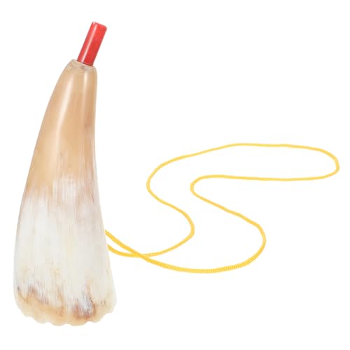 HONITANO Ox Horn Natürliches Horn Musikinstrument Leicht Tragbar Für Sportspiele Jubeln Lerninstrument Anfänger Geschenk HONITANO Ox Horn Natürliches Horn Musikinstrument Leicht Tragbar Für Sportspiele Jubeln Lerninstrument Anfänger Geschenk von HONITANO