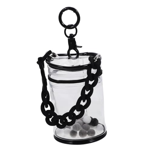 HONITANO PVC Transparente Puppentragetasche Mini Handtasche mit Reißverschluss Wasserabweisend Vielseitig für Verschiedene Puppengrößen Praktisches Design zum Einfachen Tragen und Stauraum HONITANO PVC Transparente Puppentragetasche Mini Handtasche mit Reißverschluss Wasserabweisend Vielseitig für Verschiedene Puppengrößen Praktisches Design zum Einfachen Tragen und Stauraum von HONITANO