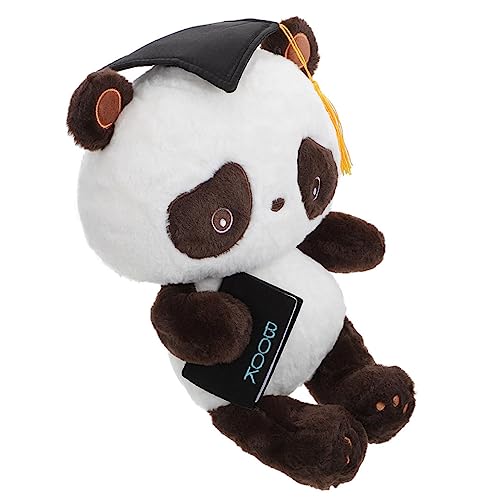 HONITANO Doctor Panda Stofftier Pp Baumwolle Plüschtier 3D Panda Puppe Für Jungen Und Mädchen von HONITANO