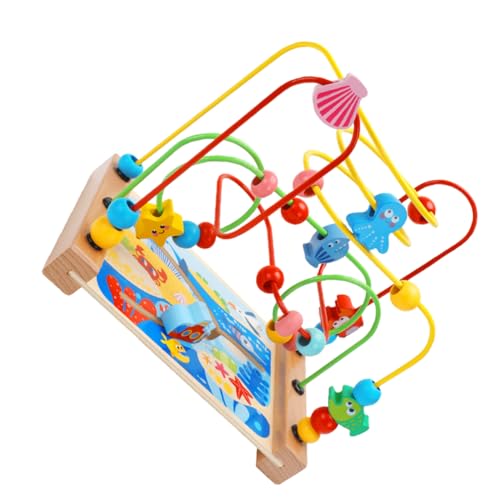 HONITANO Perlenspielzeug Meerestierspielzeug Kinderpuzzlespielzeug Kindertrainingsspielzeug Frühpädagogisches Konstruktionsspielzeug Intelligenzperlenspielzeug Kinderspielzeug Rund Um von HONITANO
