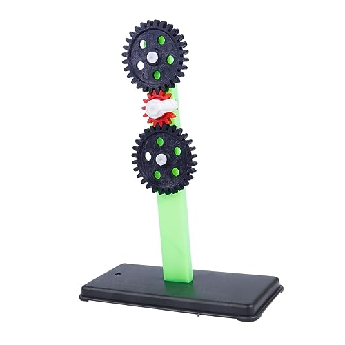 HONITANO Physikalisches Experimentiergerät Zahnradset mit Großem Mittlerem und Kleinem für Unterricht und Labor Abnehmbar Platzsparend Geeignet für Mechanische Zufällige Zufällige Farbe von HONITANO