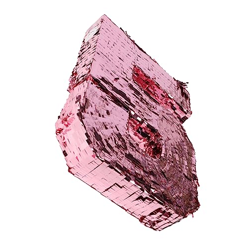 HONITANO Pinata in Roségold Kreative Party Dekoration zum Befüllen Kindergeburtstag Lustiges Unterhaltungsspiel für Feierlichkeiten und Festlichkeiten von HONITANO