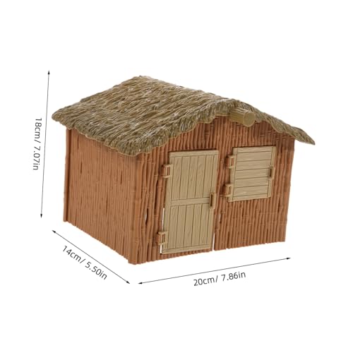 HONITANO Plastik Bauernhof Modellhaus Spielhaus Miniatur Bauernhof Szene Figurine für Desktop Dekoration Robust und Detailreich für Kreatives Basteln und Ländliche Szenen HONITANO Plastik Bauernhof Modellhaus Spielhaus Miniatur Bauernhof Szene Figurine für Desktop Dekoration Robust und Detailreich für Kreatives Basteln und Ländliche Szenen von HONITANO