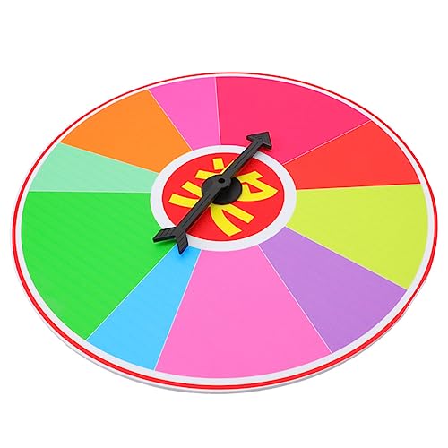 HONITANO -Plattenspieler Party Rad Familienfeierspiele verlosen Spaß für kinderspielzeug Festival Spiele rotierende Spielstütze Spiel Wendeplatte Schaum Colorful von HONITANO
