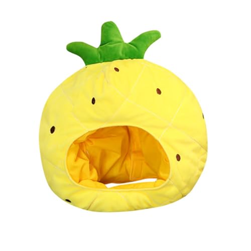 HONITANO Plüsch Ananas Kopfbedeckung Lustiges Fruchtmuster Kostüm Accessoire für Party Cosplay Fotorequisit HONITANO Plüsch Ananas Kopfbedeckung Lustiges Fruchtmuster Kostüm Accessoire für Party Cosplay Fotorequisit von HONITANO