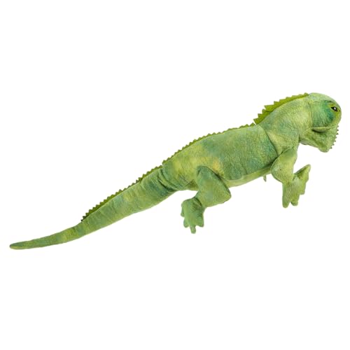 HONITANO Plüsch Chamäleon Weiches Kuscheltier Simuliertes Reptil Kinderzimmer Dekoration Waschbar Sicherer Stofftier Geschenk Für Junge Mädchen von HONITANO