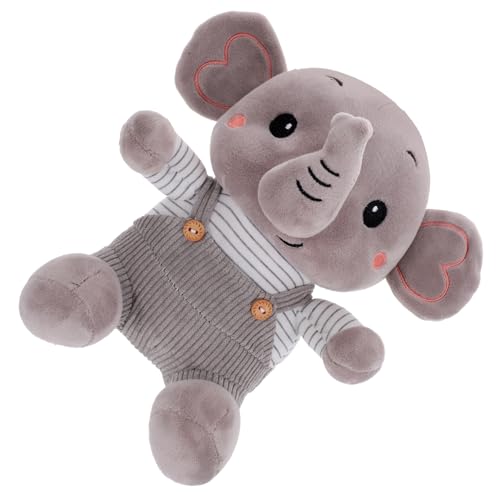 HONITANO Plüsch Elefant Kuscheltier Kleines Cartoon Stofftier mit Weichem Füllmaterial Beruhigend und Sicher für Junge Mädchen und Kleinkinder Geschenk für Jungen und Mädchen von HONITANO