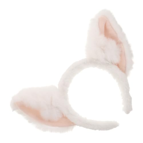 HONITANO Plüsch Fuchsohren Haarband Weiches Tierohren Stirnband für Mädchen Komfortabel Sicherer Sitz Vielseitiges Accessoire für Party Cosplay Kostüm HONITANO Plüsch Fuchsohren Haarband Weiches Tierohren Stirnband für Mädchen Komfortabel Sicherer Sitz Vielseitiges Accessoire für Party Cosplay Kostüm von HONITANO