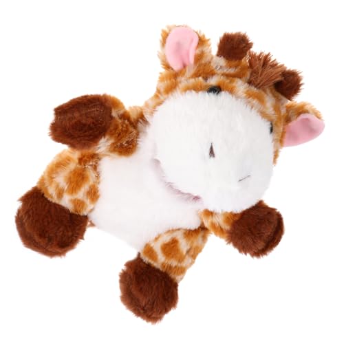 HONITANO Plüsch Giraffen Handpuppe Cartoon Tier Handpuppe Stofftier für Storytelling Puppenspiel von Beobachtung und Geschicklichkeit von HONITANO