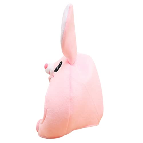 HONITANO Plüsch Hasenohren Mütze Kuscheliges Bunny Kostüm Accessoire für Ostern Foto Requisit Lustige Tierkopfbedeckung für Erwachsene Rosa HONITANO Plüsch Hasenohren Mütze Kuscheliges Bunny Kostüm Accessoire für Ostern Foto Requisit Lustige Tierkopfbedeckung für Erwachsene Rosa von HONITANO