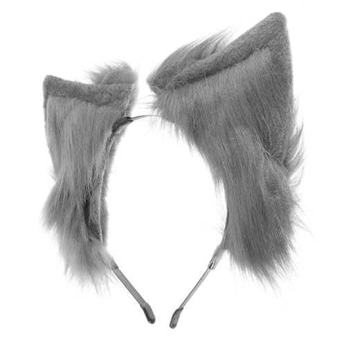 HONITANO Plüsch Katzenohren Haarreif Damen Weich Elastisch Realistisches Cosplay Stirnband für Halloween Party Karneval Vielseitiger Haarschmuck für Frauen und Mädchen HONITANO Plüsch Katzenohren Haarreif Damen Weich Elastisch Realistisches Cosplay Stirnband für Halloween Party Karneval Vielseitiger Haarschmuck für Frauen und Mädchen von HONITANO