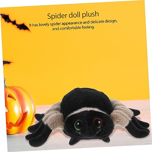 HONITANO Plüsch Riesenspinne Kuscheltier Weiches Baumwollstofftier Schlafkissen Deko für Zuhause Halloween HONITANO Plüsch Riesenspinne Kuscheltier Weiches Baumwollstofftier Schlafkissen Deko für Zuhause Halloween von HONITANO
